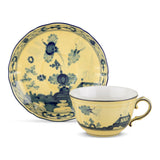 Ceasca pentru ceai si farfurie, 220 ml, Oriente Italiano Citrino - GINORI 1735