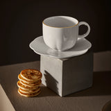 Ceasca pentru espresso si farfurie, 100 ml, Sonetto Oro - ROSENTHAL