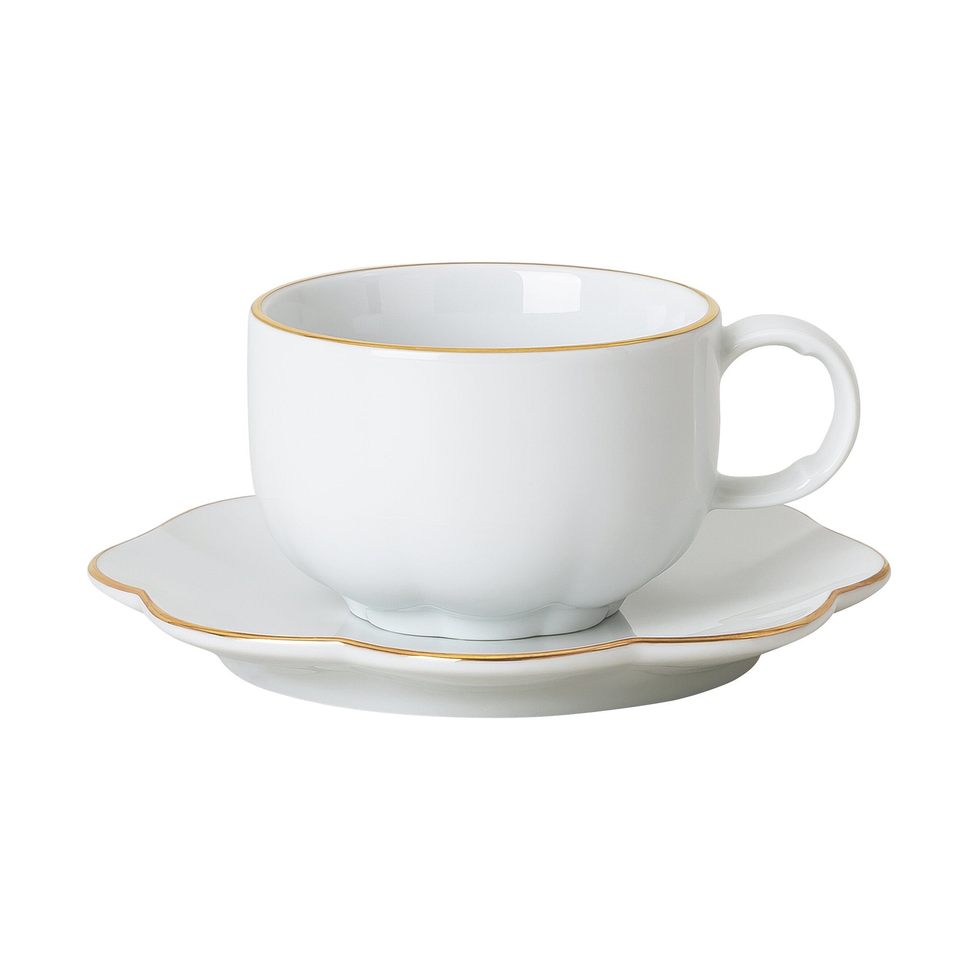 Ceasca pentru espresso si farfurie, 100 ml, Sonetto Oro - ROSENTHAL
