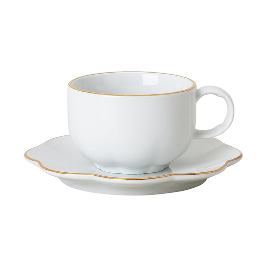 Ceasca pentru espresso si farfurie, 100 ml, Sonetto Oro - ROSENTHAL