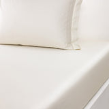 Cerceaf cu elastic pentru saltea 180x200, satin, Adagio Milk - YVES DELORME