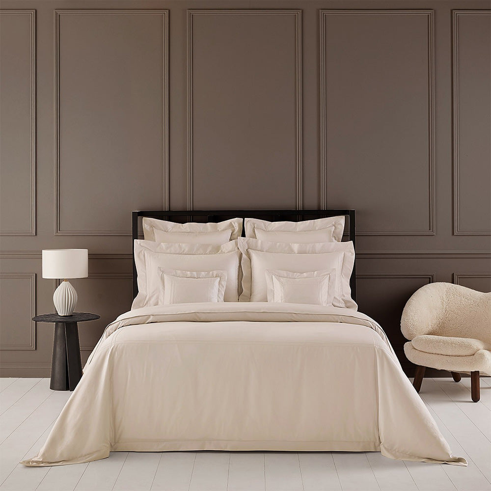 Cerceaf cu elastic pentru saltea 180x200, satin, Adagio Sable - YVES DELORME