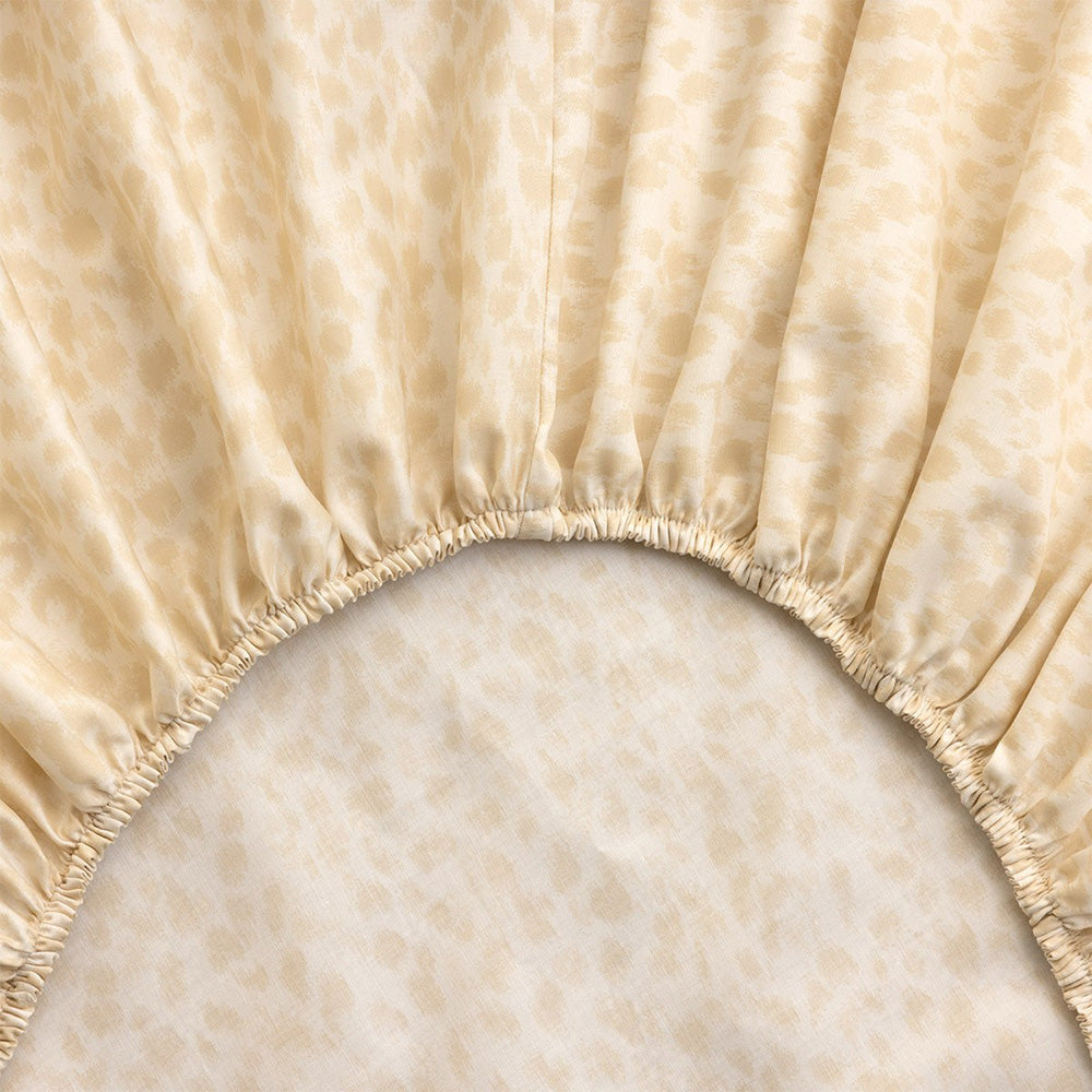 Cearceaf cu elastic pentru saltea 180x200, satin, Contes - YVES DELORME