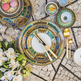 Ceasca pentru espresso si farfurie, Barocco Mosaic - VERSACE