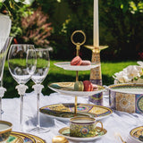 Ceasca pentru ceai si farfurie, Barocco Mosaic - VERSACE