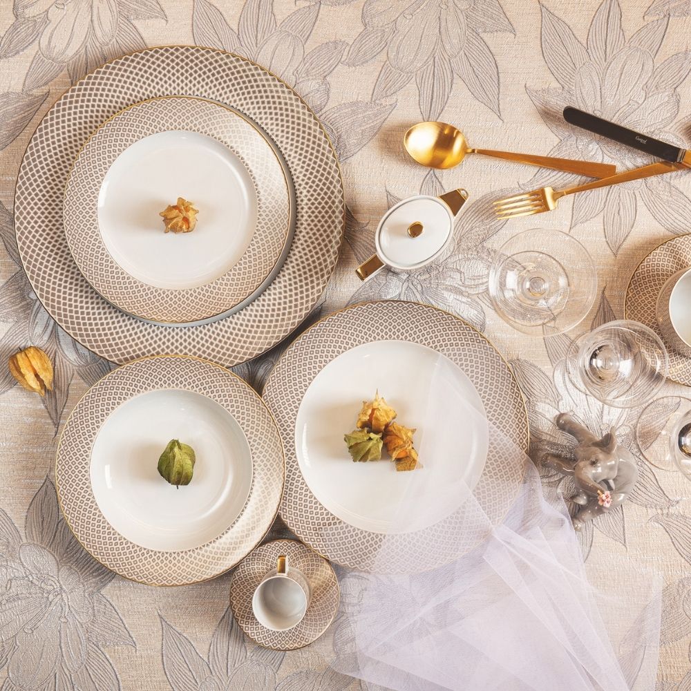 Farfurie pentru supa, Francis Carreau Beige - ROSENTHAL