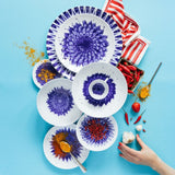 Platou rotund, In Bloom Or by Zemer Peled - BERNARDAUD