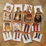 Set 4 suporturi pentru pahare Mister Tiger, Love who you want - CHRISTIAN LACROIX