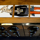 Set 4 suporturi pentru pahare Mister Tiger, Love who you want - CHRISTIAN LACROIX