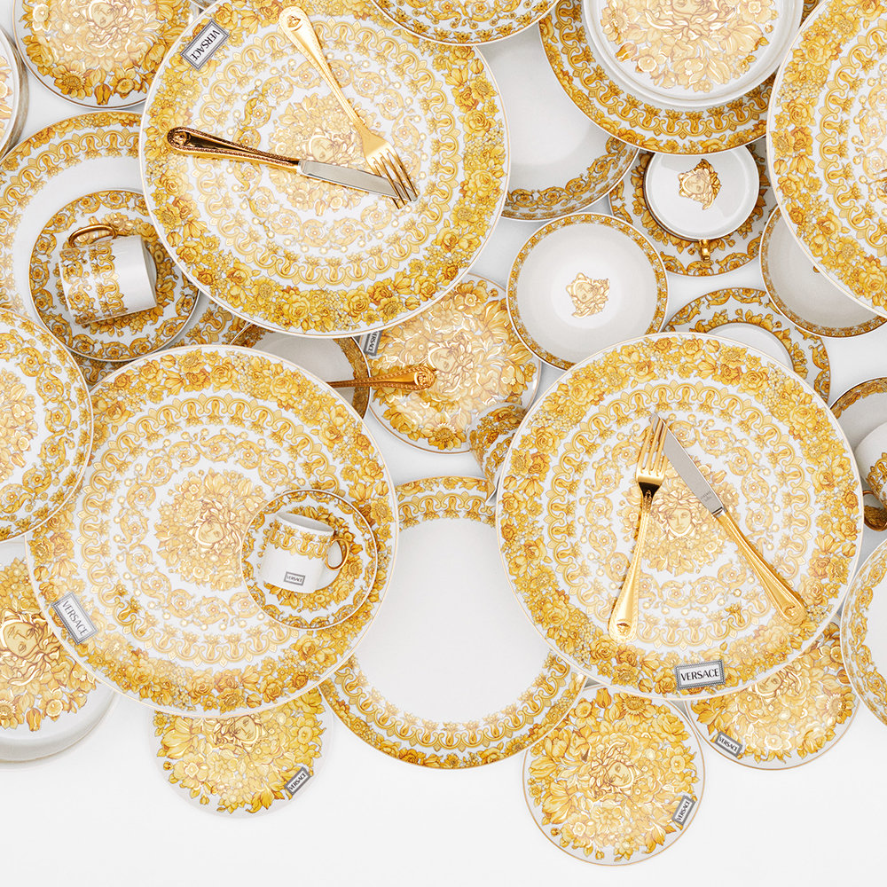 Farfurie pentru desert, Medusa Rhapsody - VERSACE