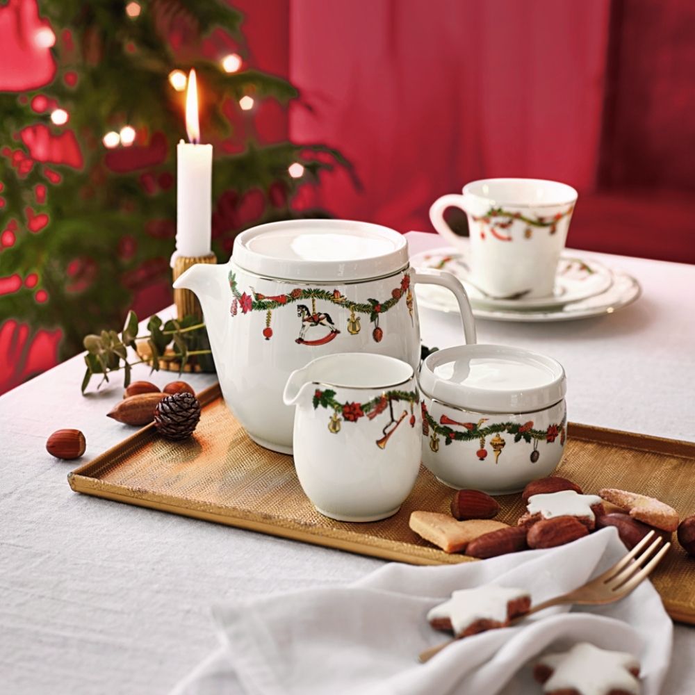 Ceasca combi si farfurie, Nora Christmas - HUTSCHENREUTHER