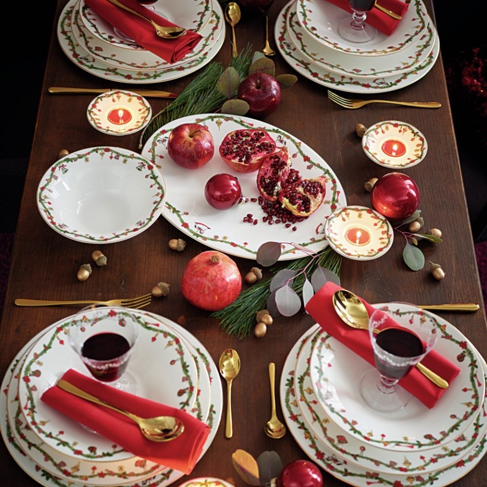 Farfurie pentru supa Nora Christmas - HUTSCHENREUTHER