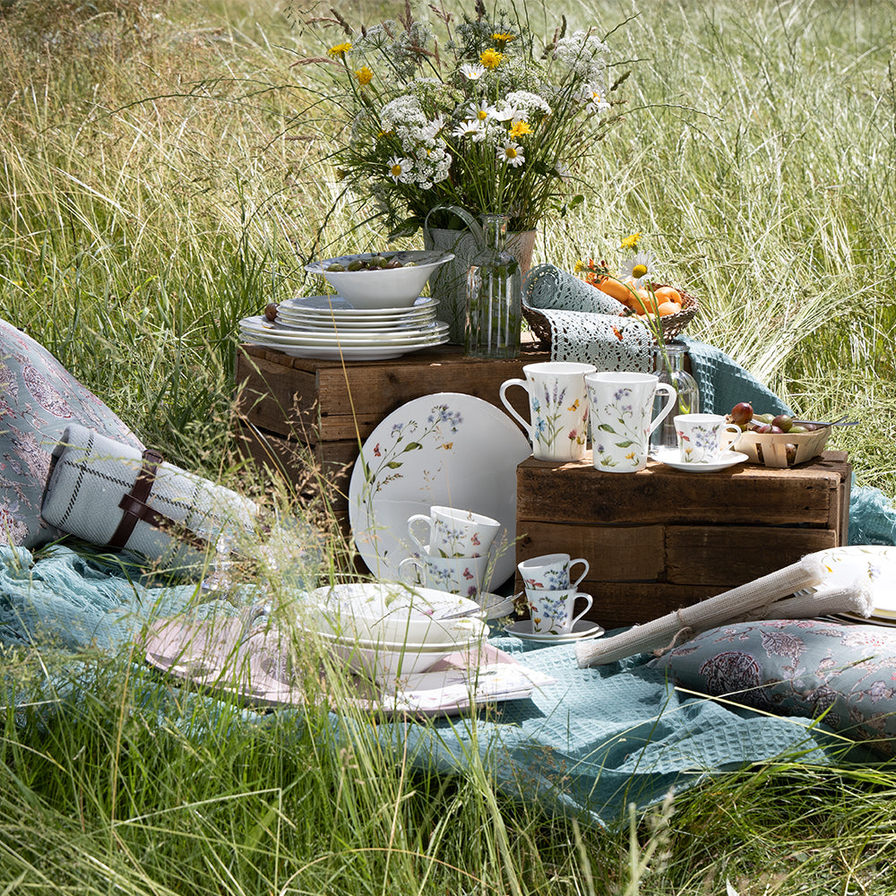 Ceasca pentru ceai si farfurie, Nora Spring Vibes - HUTSCHENREUTHER