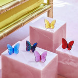 Sculptura din cristal, peony, Papillon Lucky Butterfly - BACCARAT