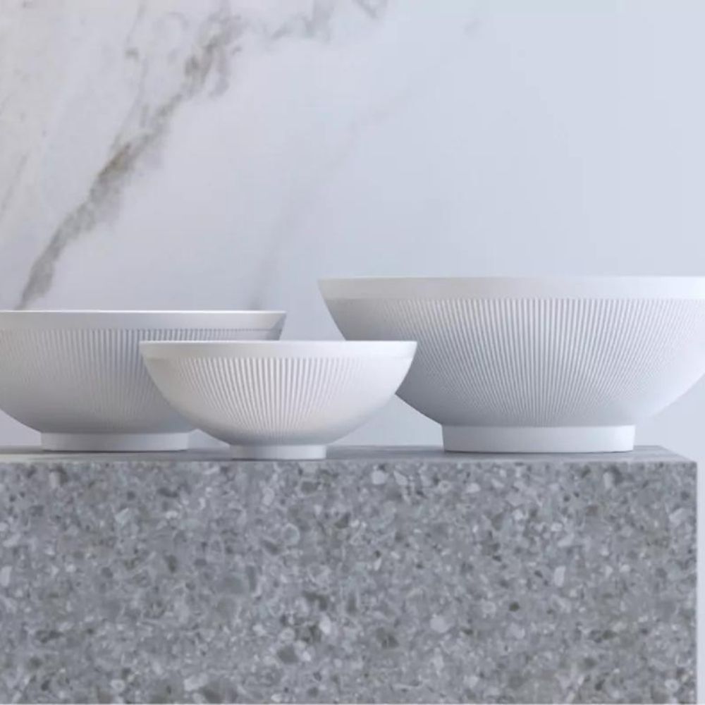 Ceasca pentru cafea si farfurie, Stella satin white - SIEGER by FURSTENBERG
