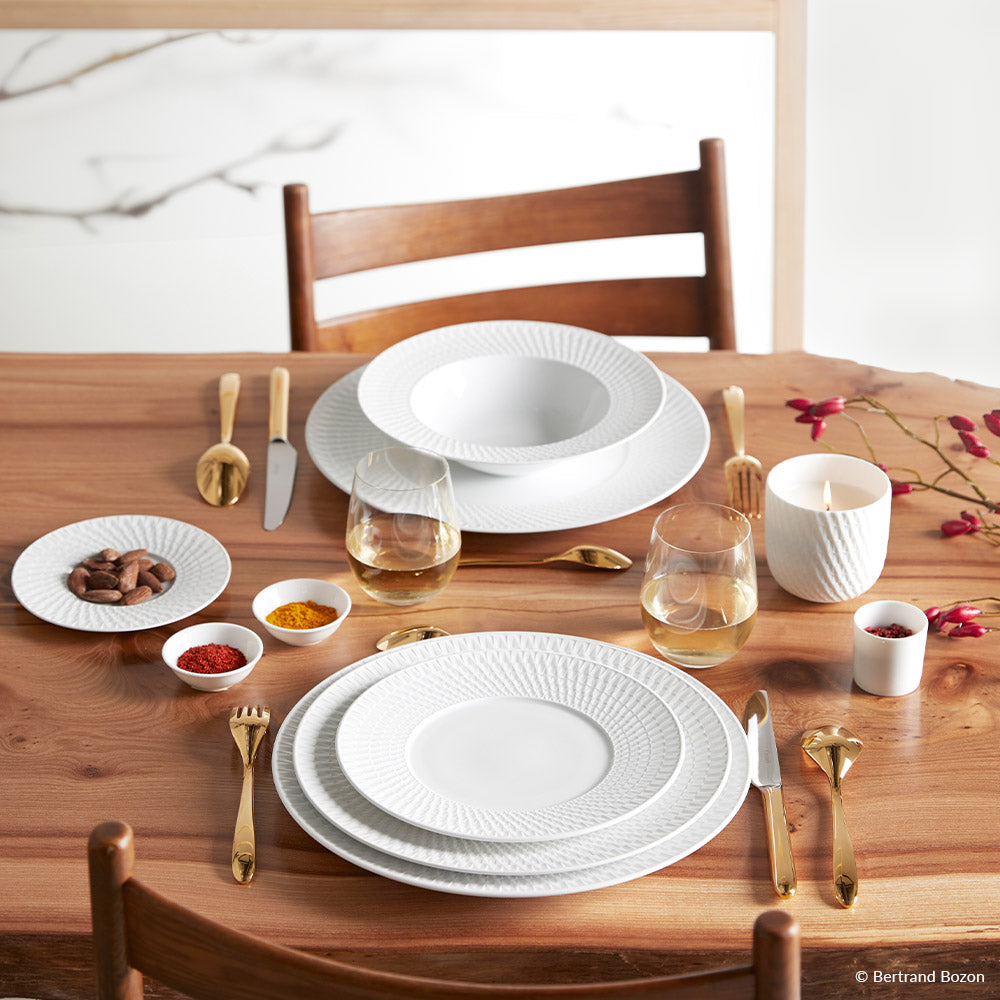 Cana din portelan, Twist Blanc - BERNARDAUD