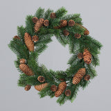 Coronita brad cu conuri, verde, 32 cm - SIMONA'S CHRISTMAS