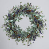 Coronita decorativa Winter Forest, verde, 60 cm - SIMONA'S CHRISTMAS