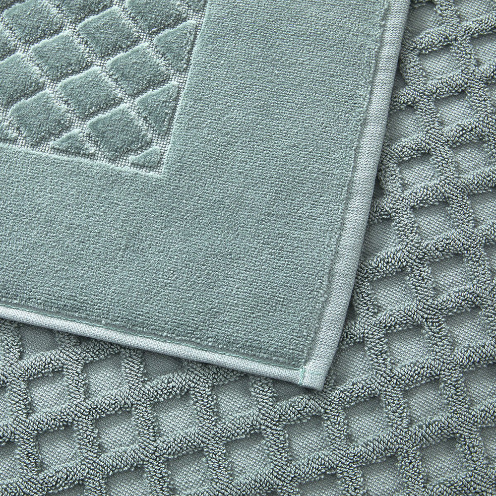 Covor pentru baie 55x90 cm, bumbac, Etoile Fjord - YVES DELORME