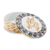 Cutie din portelan, 13 cm, Il Viaggio di Nettuno Terracotta - GINORI 1735