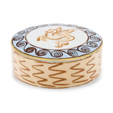 Cutie din portelan, 13 cm, Il Viaggio di Nettuno Terracotta - GINORI 1735