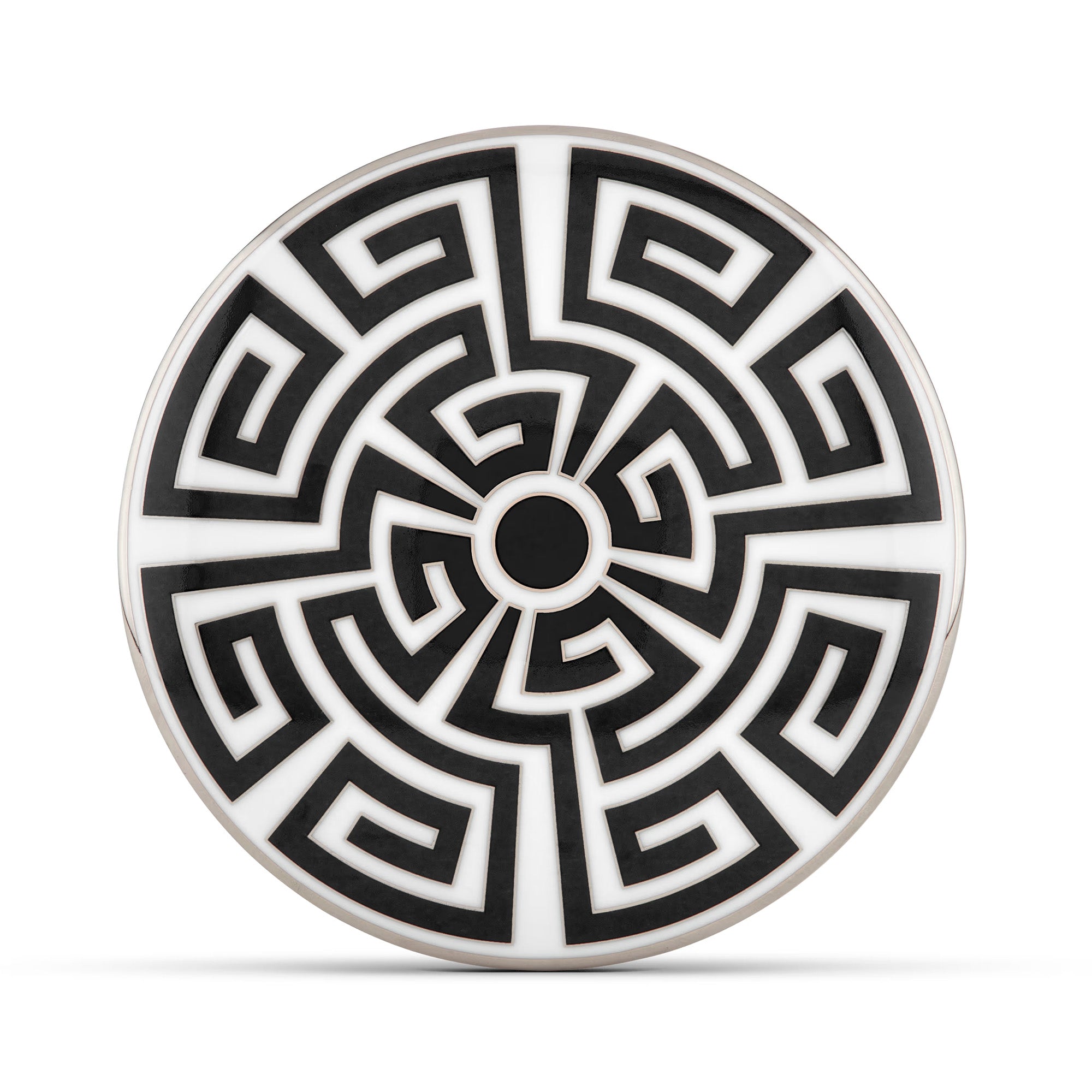 Cutie din portelan, 13 cm, Labirinto Nero - GINORI 1735