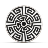 Cutie din portelan, 13 cm, Labirinto Nero - GINORI 1735