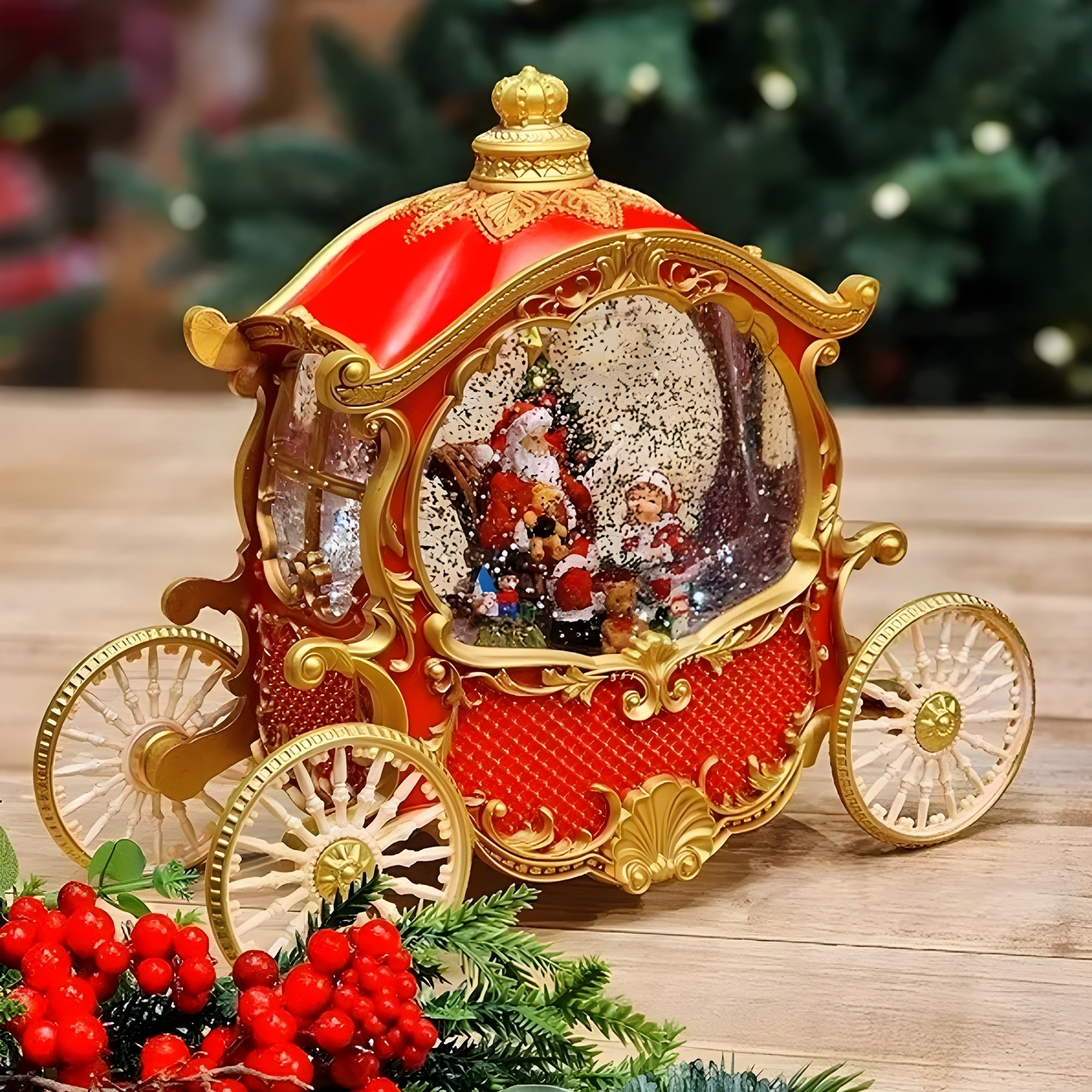 Cutie muzicala Caleasca, 26 cm - SIMONA'S CHRISTMAS