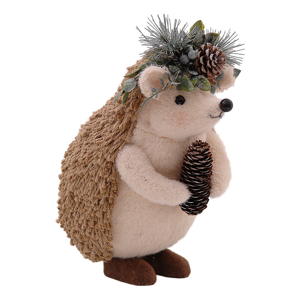 Decoratiune Arici Alder, maro, 35 cm - SIMONA'S CHRISTMAS