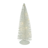 Decoratiune Brad Almos, 10 leduri, alb, 25 cm - SIMONA'S CHRISTMAS