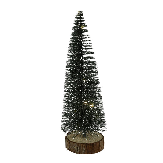 Decoratiune Brad Almos, 10 leduri, verde, 30 cm - SIMONA'S CHRISTMAS