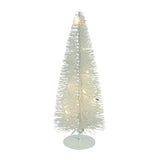 Decoratiune Brad Almos, 8 leduri, alb, 20 cm - SIMONA'S CHRISTMAS