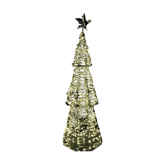 Decoratiune Brad Bling, 960 leduri, auriu, 152 cm - SIMONA'S CHRISTMAS