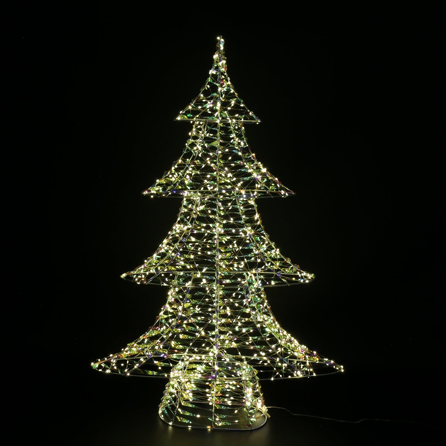 Decoratiune Brad Magic Twist, 1440 leduri, 120 cm, SIMONA'S CHRISTMAS