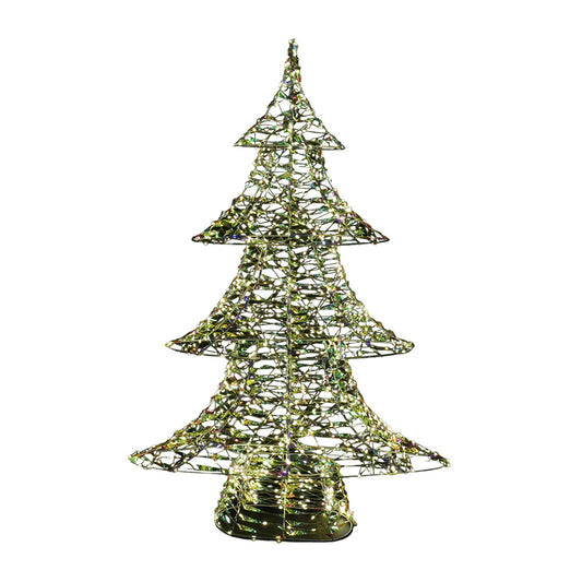 Decoratiune Brad Magic Twist, 960 leduri, 100 cm, SIMONA'S CHRISTMAS