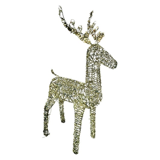 Decoratiune Cerb Bling, 1440 leduri, auriu, 170 cm - SIMONA'S CHRISTMAS