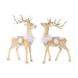 Decoratiune Cerb Regal, crem/auriu, 47 cm - SIMONA'S CHRISTMAS