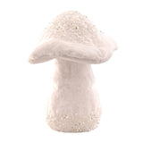 Decoratiune Ciuperca Furry, alb, 27 cm - SIMONA'S CHRISTMAS
