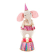 Decoratiune Elefant pe tambur Carnival, roz, 72 cm - SIMONA'S CHRISTMAS