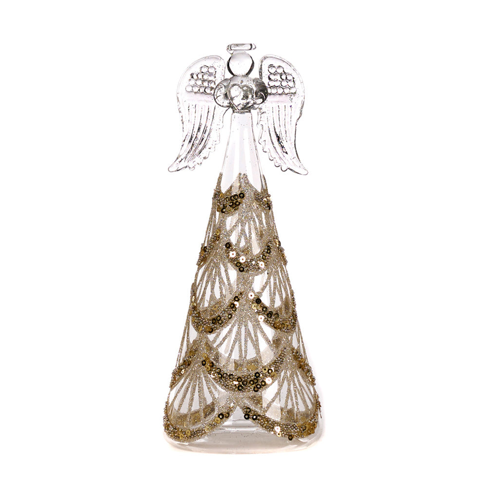 Decoratiune Inger, auriu, 19 cm - SIMONA'S CHRISTMAS