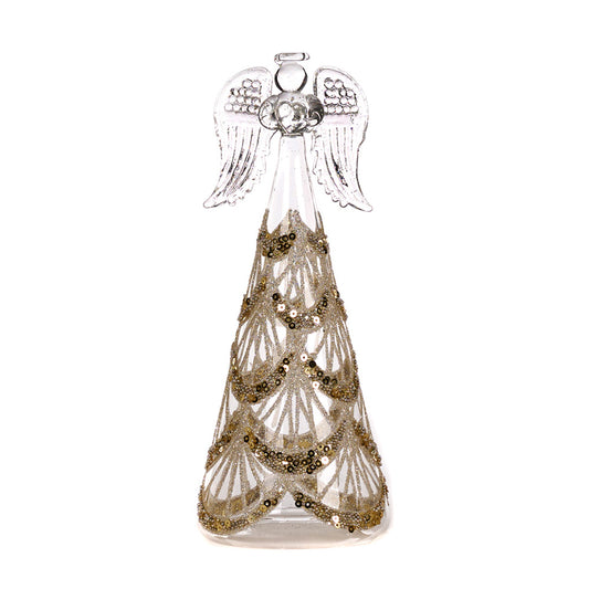 Decoratiune Inger, auriu, 19 cm - SIMONA'S CHRISTMAS