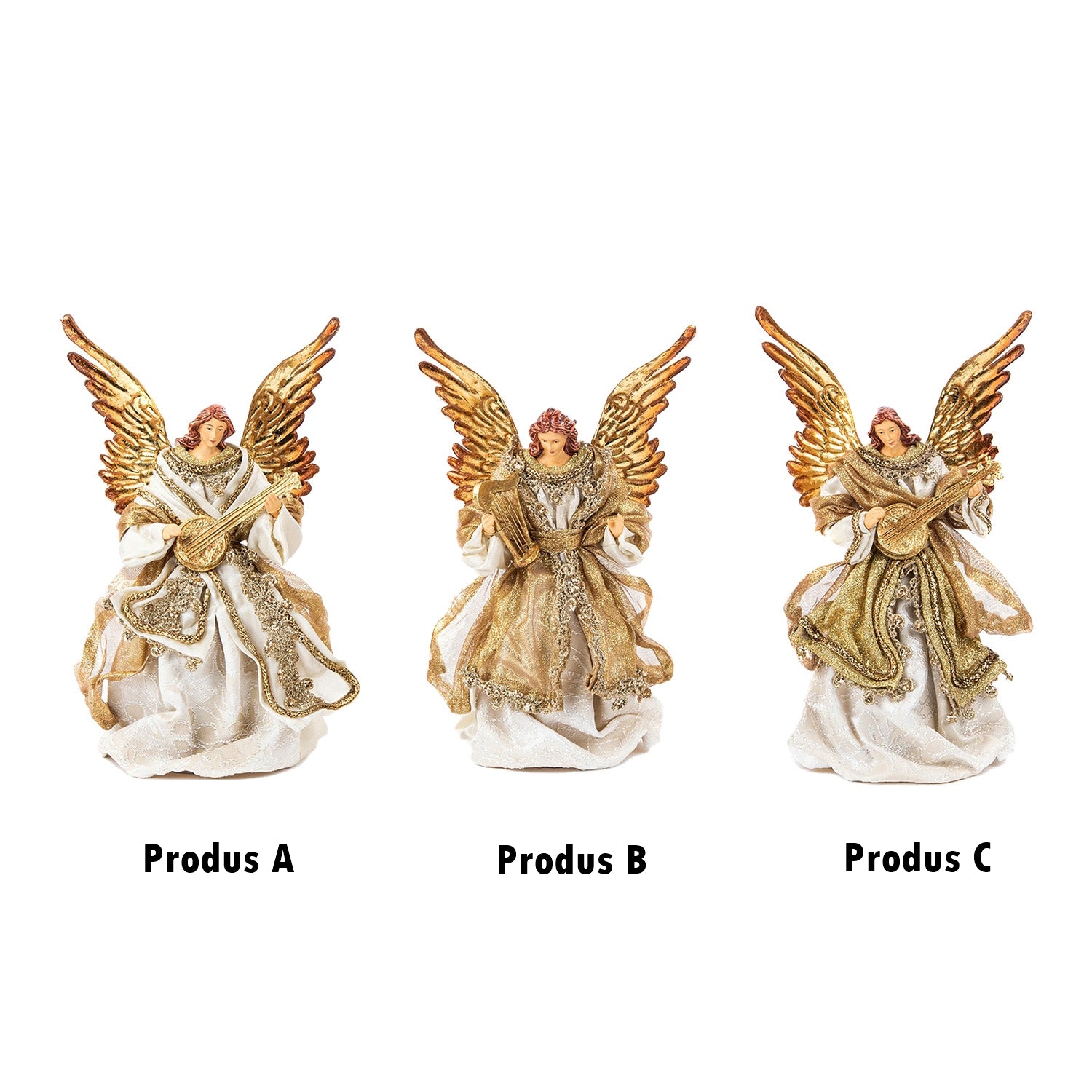 Decoratiune Inger Millie, auriu, 25 cm - SIMONA'S CHRISTMAS