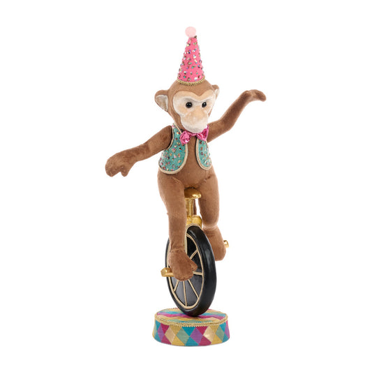 Decoratiune Maimuta Carnival, maro, 57 cm - SIMONA'S CHRISTMAS