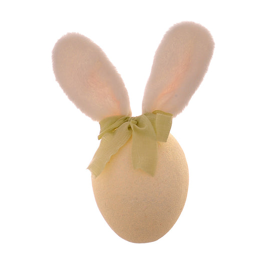 Decoratiune ou cu urechi, galben, 22 cm - SIMONA'S COLLECTION