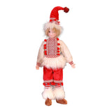 Decoratiune Papusa Sachairi, fata/baiat, 41 cm - SIMONA'S CHRISTMAS