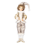 Decoratiune Royal Boy, crem/auriu, 67 cm - SIMONA'S CHRISTMAS