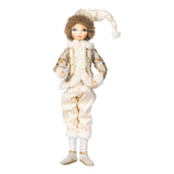 Decoratiune Royal Boy, crem/auriu, 67 cm - SIMONA'S CHRISTMAS