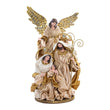 Decoratiune Scena nastere Mackintosh, crem/alb, 34 cm - SIMONA'S CHRISTMAS