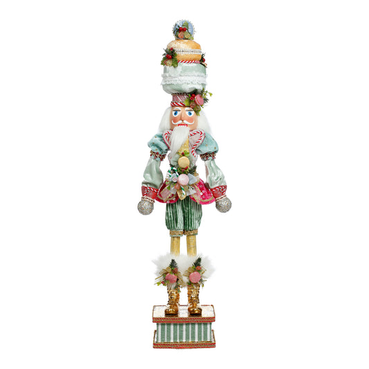 Decoratiune Spargator de Nuci Macaron, verde, 68 cm, Editie Limitata - SIMONA'S CHRISTMAS