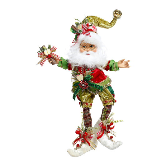 Decoratiune Spiridus Mos Apple, verde/rosu, Editie Limitata - SIMONA'S CHRISTMAS